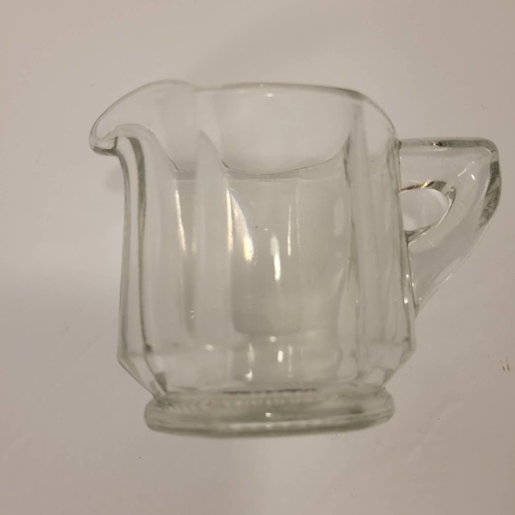 Vintage Crystal Cream & Sugar‎ Bowl Handles Circa 1960 - Picture 4 of 7